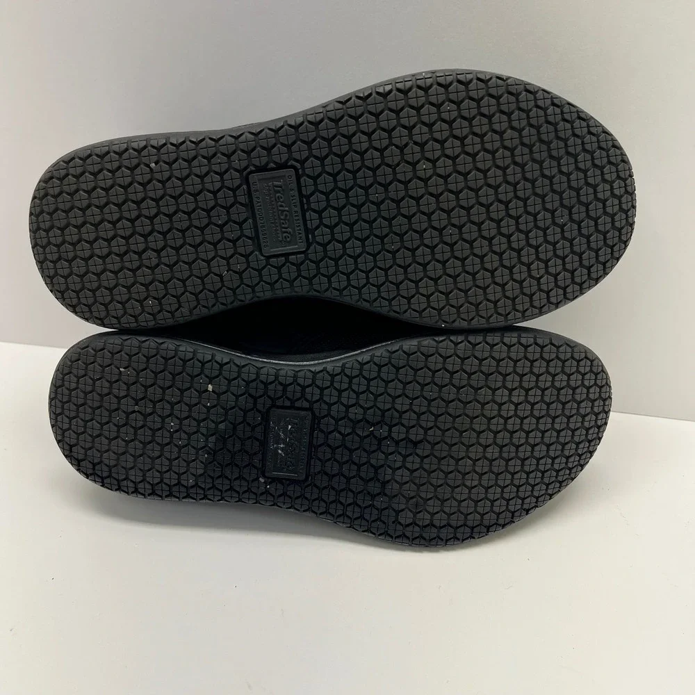TredSafe‎ Slip On Work Shoes Womens 8.5 Black Slip Resistant EnduroPro Sneakers